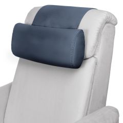 TOPRO Kopfkissen, Comfort-Plus, Kunstleder marine