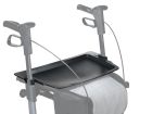 Tablett, aufschiebbar, inkl. Halter