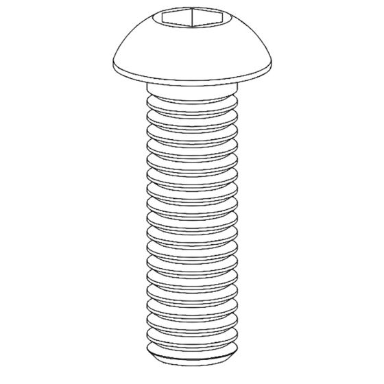 Schraube, M6 × 20 mm