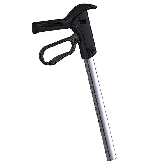 Handgriff, ErgoGrip links, komplett, silber 32