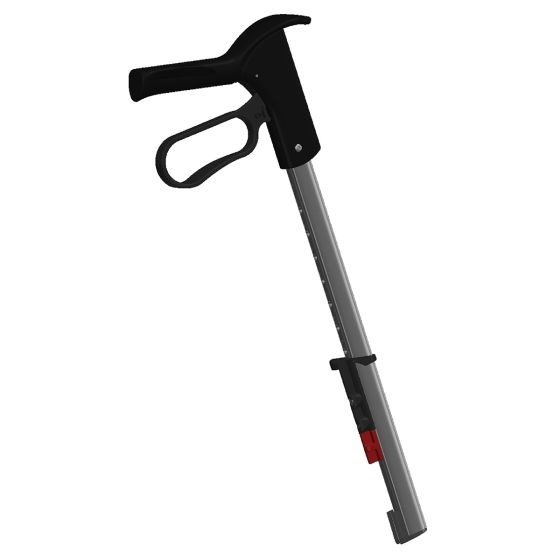 Handgriff, ErgoGrip links, komplett, silber 25