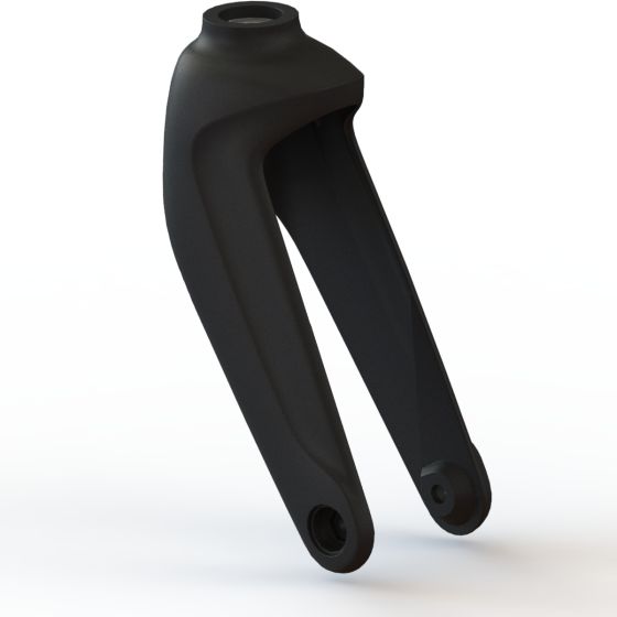 Gaffel front ATR Sort 2 st