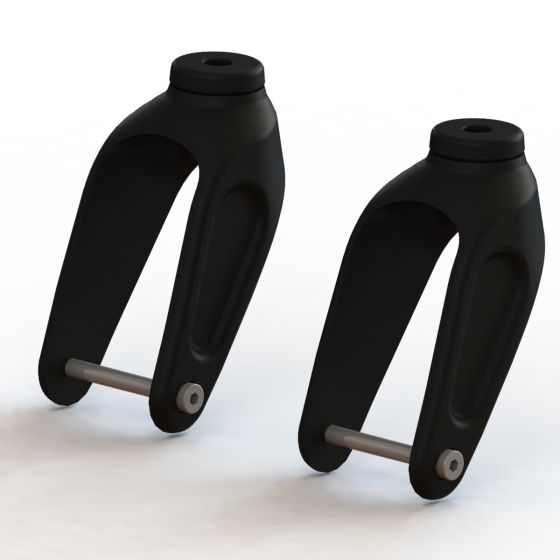 Gaffel front Ori Wal Sort 2 st