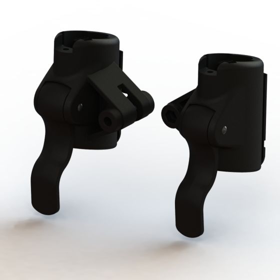 Height adj. quickrelease 2 pcs