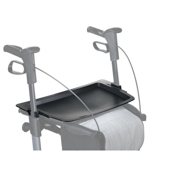 Tablett, aufschiebbar, inkl. Halter