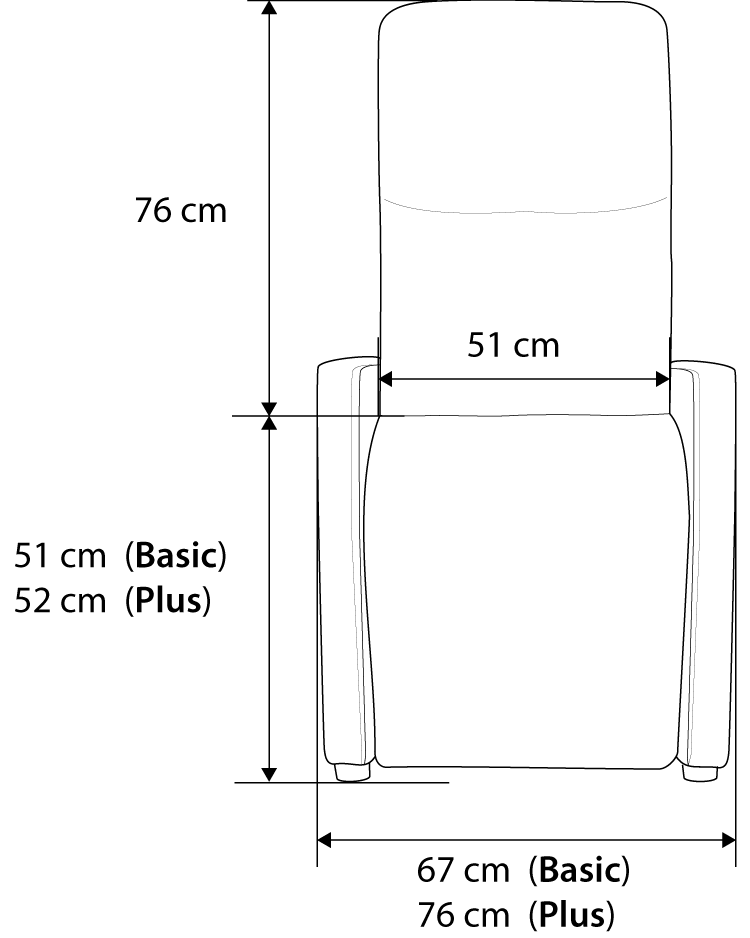 Measurements USER HEIGHT WEIGHT Hestia