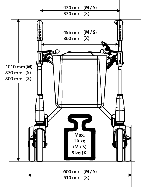 Measurements WEIGHT HEIGHTS LENGHT WIDTH Hestia